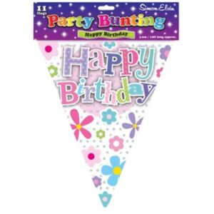 Simon Elvin happy birthday bunting