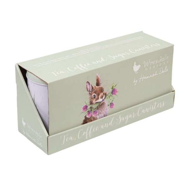 'The Country Set' Country Animal Tea Coffee Sugar Set Wrendale 'The Country Set' Country Animal Tea Coffee Sugar Set