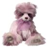 Charlie Bears Keeper of Secrets 51cm tall Charlie Bears Keeper of Secrets purple plush bear with sheer purple bow