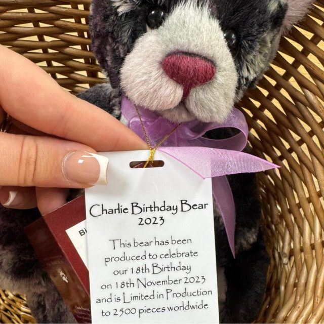 Charlie Birthday Bear 2023