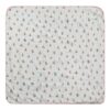 Flopsy Baby Collection Blanket by Beatrix Potter fully spread with detailed character print and pink edging