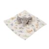 'Little Savannah' Elephant Plush Comforter Wrendale Little Savannah Plush Comforter displayed flat showing elephant head and animal print blanket
