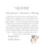 'Oliver' Mouse Character Wrendale 'Oliver' Mouse Character product tag featuring story and design inspiration