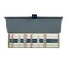Open gift box with six Wrendale woodland animal patterned pencils in three different grades