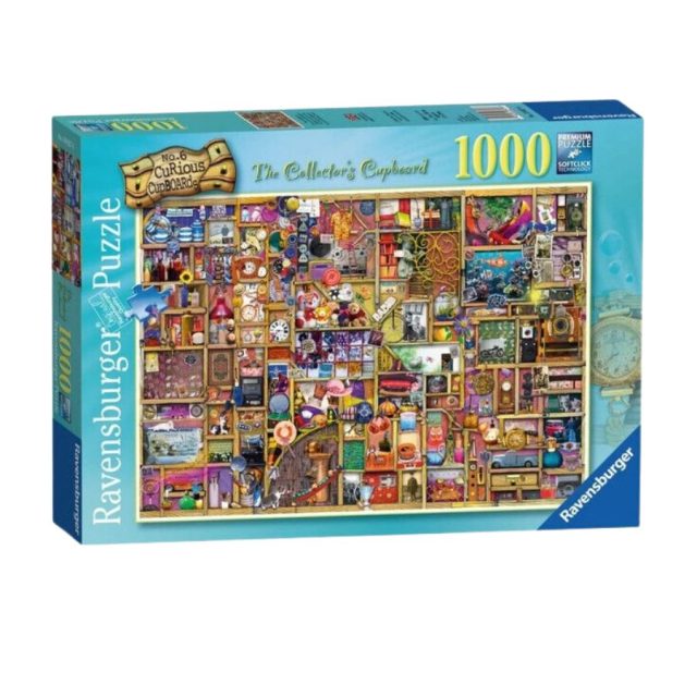 The Collector's Cupboard 3d Puzzle Ravensburger Ravensburger The Collector's Cupboard 1000 piece puzzle boxed set