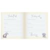 Wrendale Little Wren Baby Record Book (1) Wrendale Baby Record Book inner pages to record baby milestones with animal illustrations