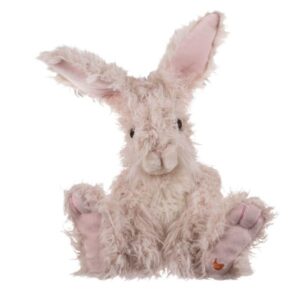 Soft and fluffy Wrendale 'Rowan' Hare Character plush toy with embroidered details