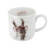 Zoo Gift Set of 4 Mugs Wrendale Wrendale Zoo mug with llama wearing red glasses design