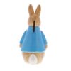 Peter Rabbit Money Box Beatrix Potter Rear view of Peter Rabbit sculpted money bank featuring coin slot and white tail