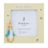 Peter Rabbit New Baby Photo Frame Peter Rabbit New Baby Photo Frame with plush rabbit and butterfly design for 10cm square photo