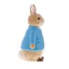 Peter Rabbit Sculpted Money Bank Side profile of Peter Rabbit money bank showing detailed fur and blue jacket