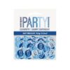 UNIQUE BLUE 13 CONFETTI Packet of blue glitz confetti with 13th birthday design in various blue tones and silver foil