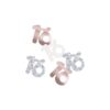 UNIQUE ROSE GOLD 16TH CONFETTI Rose gold and silver foil 16th birthday themed confetti pieces