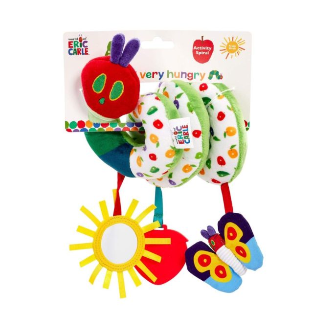 Tiny & Very Hungry Caterpillar Activity Spiral Colourful Tiny & Very Hungry Caterpillar Activity Spiral with sun mirror, strawberry teether and butterfly toy