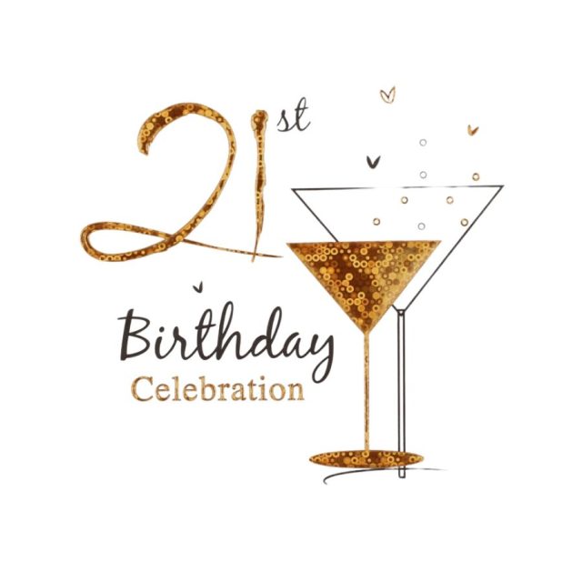 SIMON ELVIN 21ST BIRTHDAY INVITATION