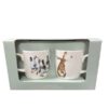 Wrendale Quackers & Hare Gift Set of 2 Mugs
