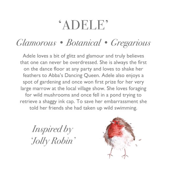 'Adele Junior' Robin Character Wrendale 'Adele Junior' Robin Character