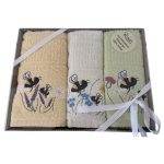 Riggs Bees in Meadow Gift Box Tea Towels