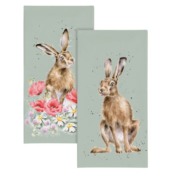 Wrendale 'Golden Hour' Hare Pocket Tissues