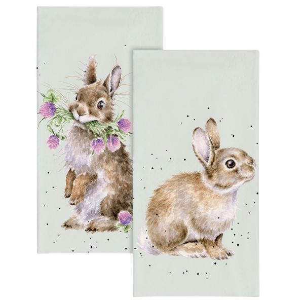 Wrendale 'Head Clover Heels' Rabbit Pocket Tissues