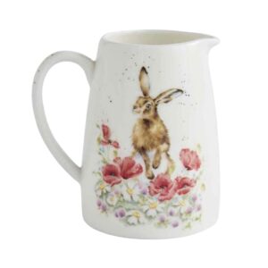 Wrendale 'Field Of Flowers' Hare Posy Jug