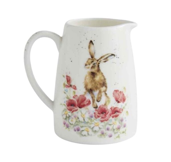 Wrendale 'Field Of Flowers' Hare Posy Jug