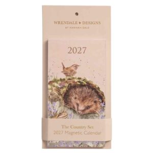 Wrendale Magnetic Slim Calendar - 2027