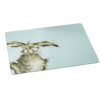 Wrendale 'Hare-Brained' Hare Glass Worktop Saver Wrendale 'Hare-Brained' Hare Glass Worktop Saver