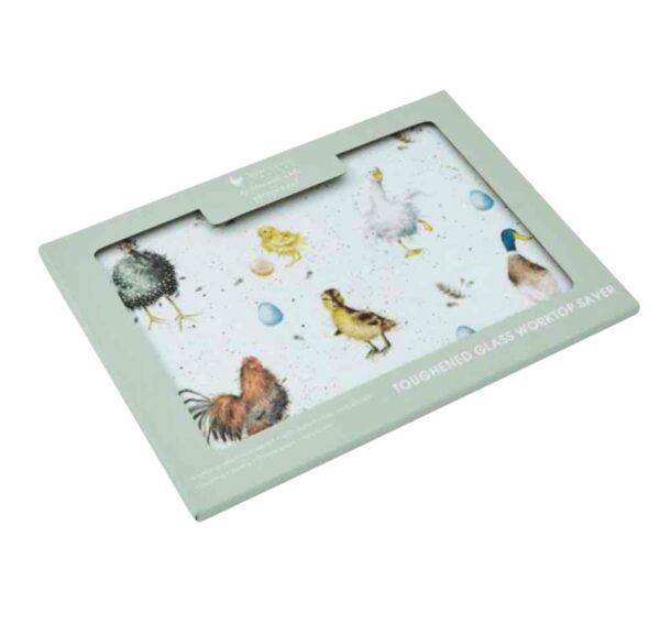 Wrendale 'The Country Set' Glass Worktop Saver