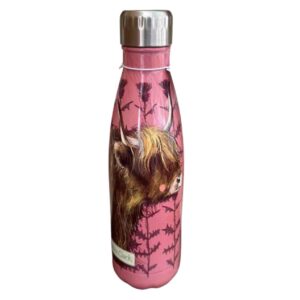 Alex Clark - Highland Cow Water Bottle