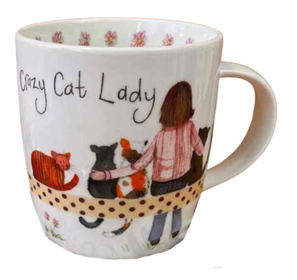 Alex Clark - Crazy Cat Lady Mug