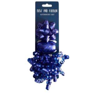 Blue Bow And Ribbon - Accessory Set