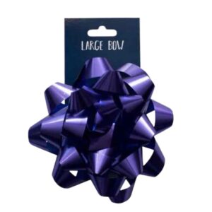 Large Blue 15cm Bow