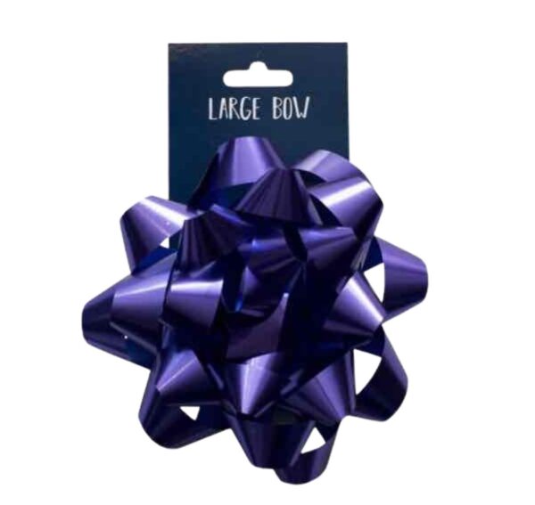 Large Blue 15cm Bow Large Blue 15cm Bow
